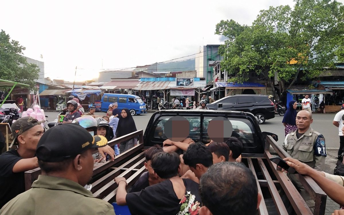 Remaja Kota Ternate, Terciduk Pesta Miras & Lem Ehabon