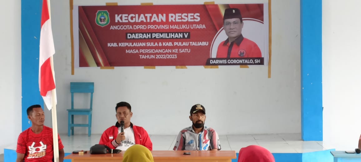 12 Hari Reses di Sula-Taliabu, Darwis Gorontalo: Usulan Kebutuhan Warga Akan Ditampung