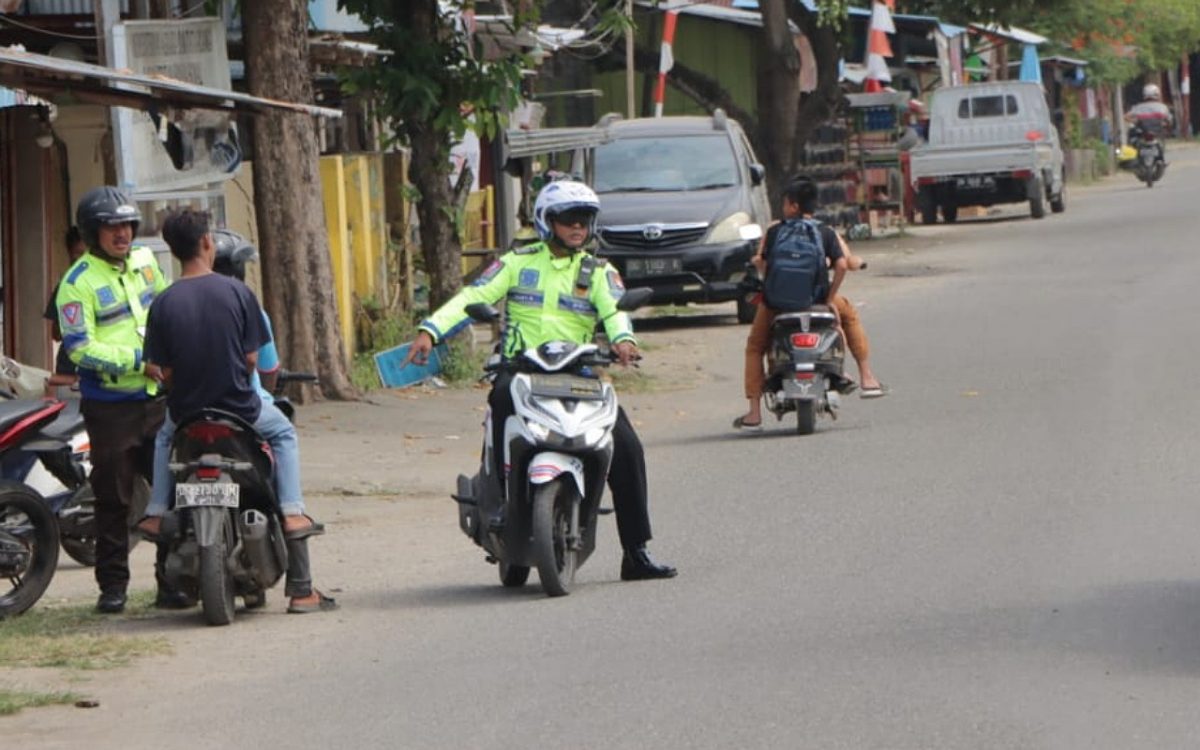 Dua Hari Operasi Zebra, Satlantas Polres Sula Temukan Puluhan Pelanggaran