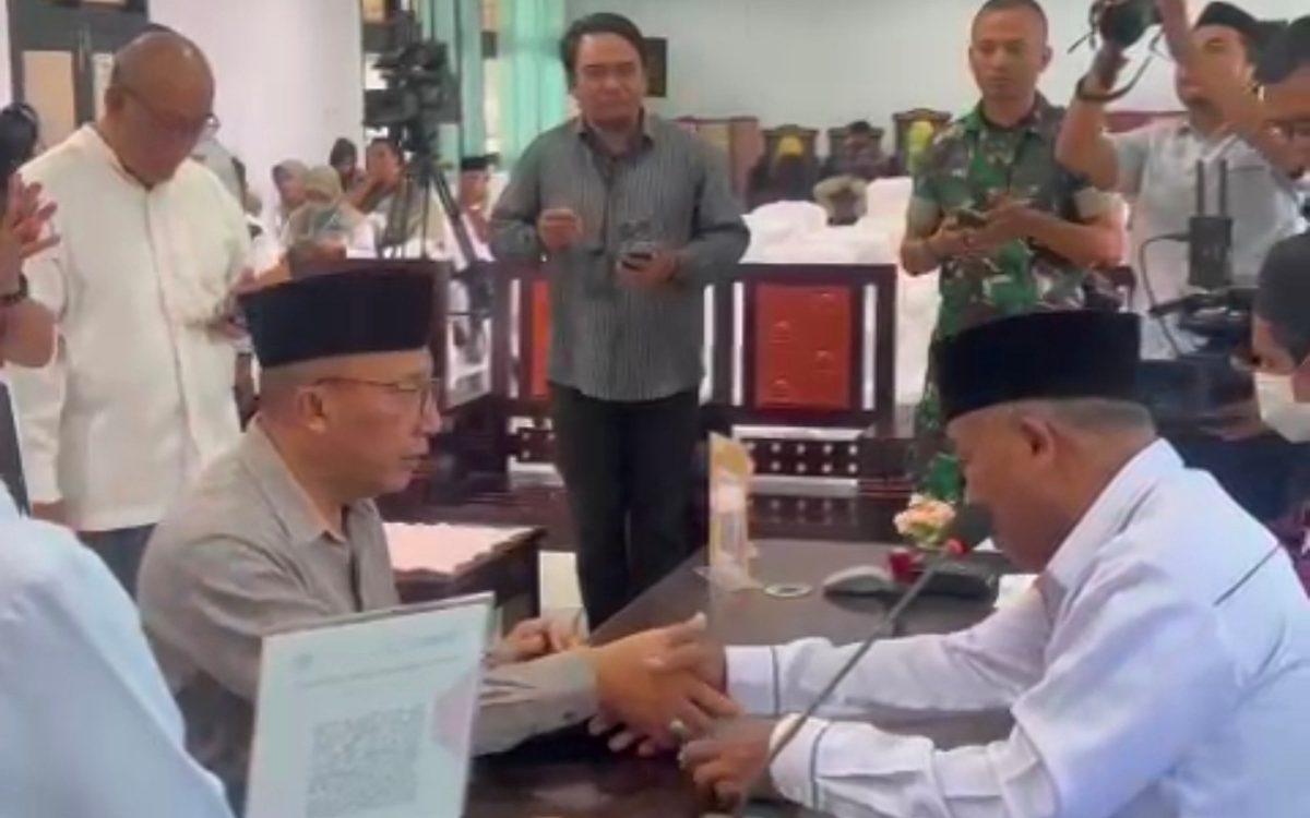 Tunaikan Zakat, Wali Kota Apresiasi Baznas Kota Ternate