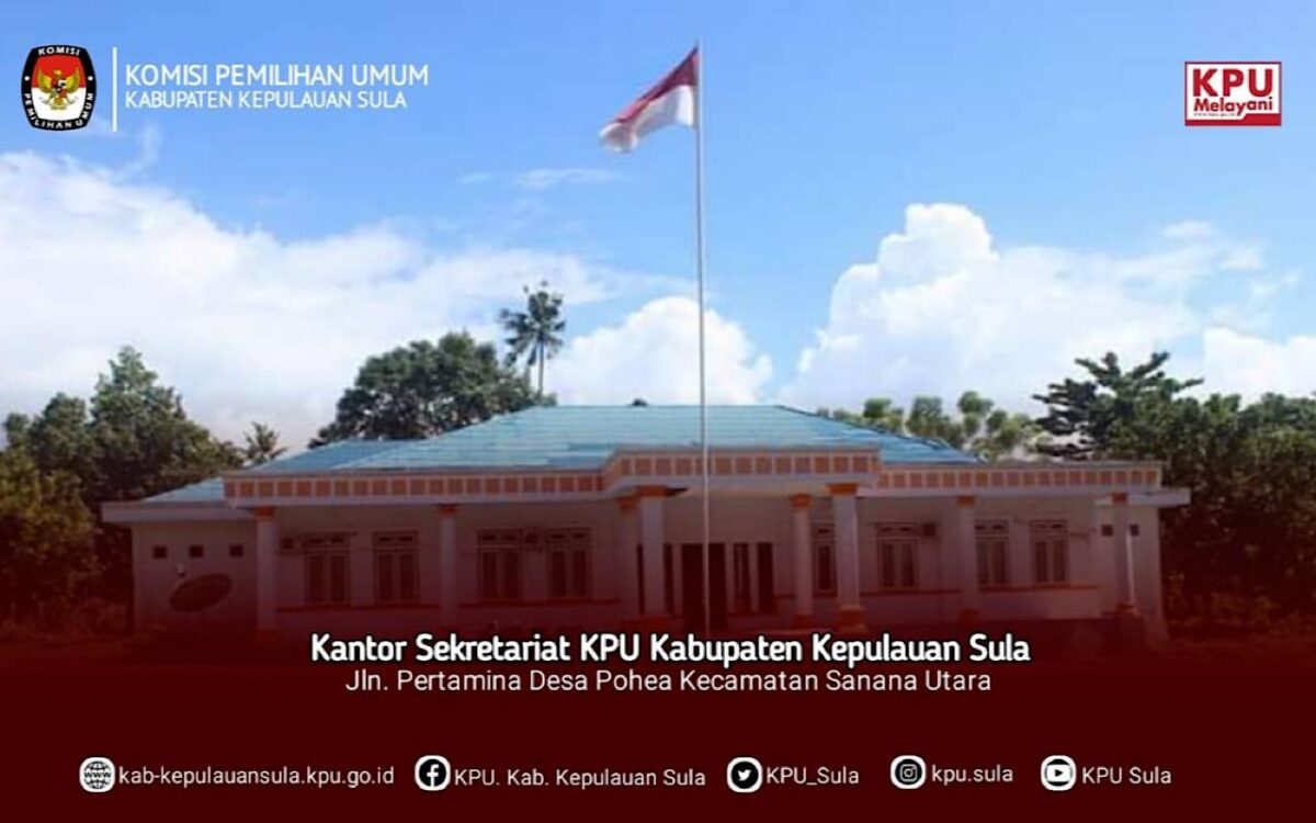 KPU Sula Umumkan Pendaftaran Calon Bupati dan Wakil Bupati Sula